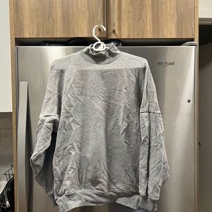 Babaton Gray Crewneck Men's Sweater